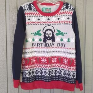 Birthday Boy Christmas Sweater